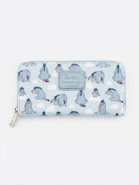 Loungefly Eeyore Blue Zip Wallet